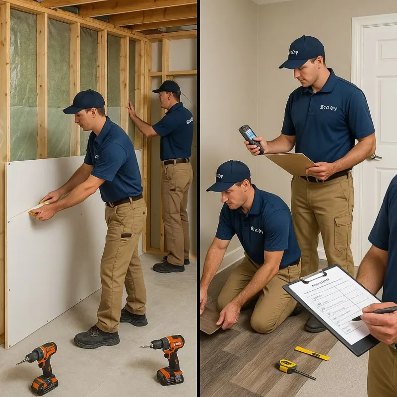 Repairs and Reconstruction process in Monticello, KY